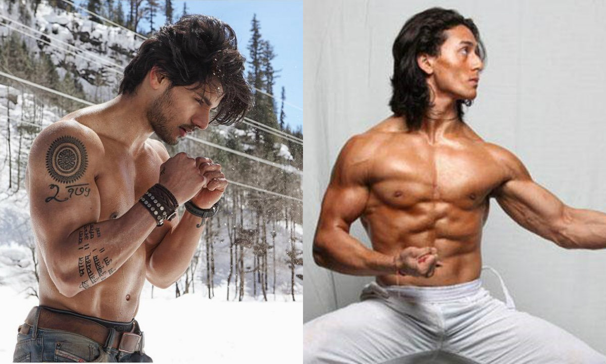 Sooraj Pancholi with Tiger Shroff