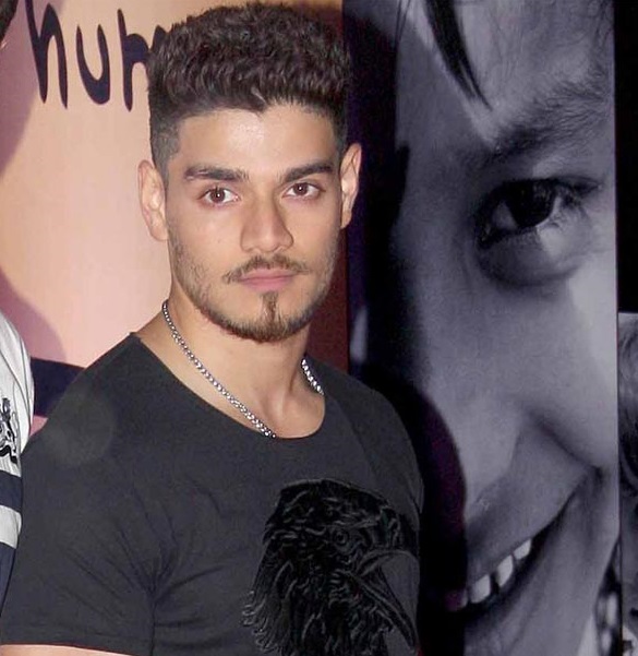 Sooraj Pancholi in black