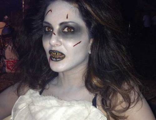 Sunny Leone horror look