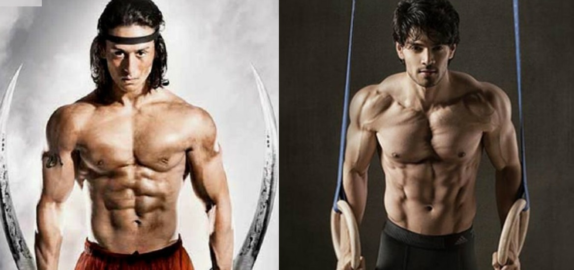 Sooraj Pancholi with Tiger Shroff