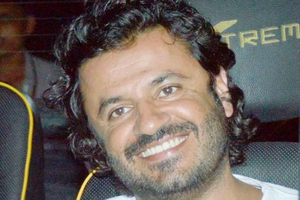 Vikas Bahl at Priyanka Chopra's birthday bash.