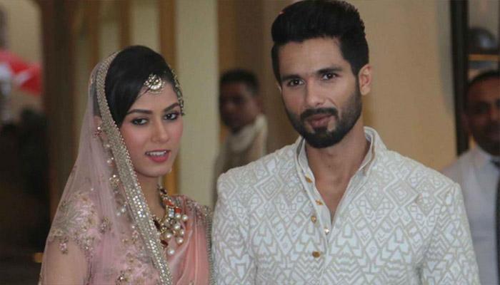 Shahid Kapoor and Mira Rajput