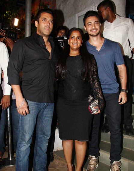 Salman Khan - Arpita - Aayush Sharma