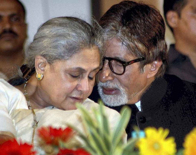 Amitabh Bachchan and Jaya Bachchan