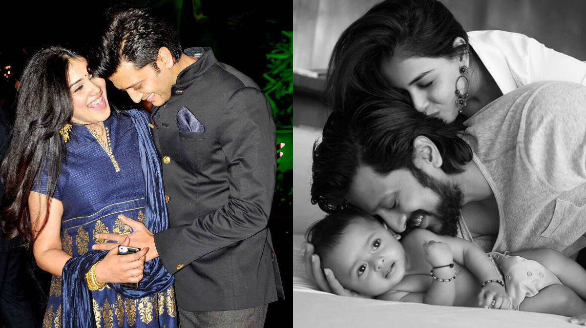 Ritesh Deshmukh and Genelia D'Souza son