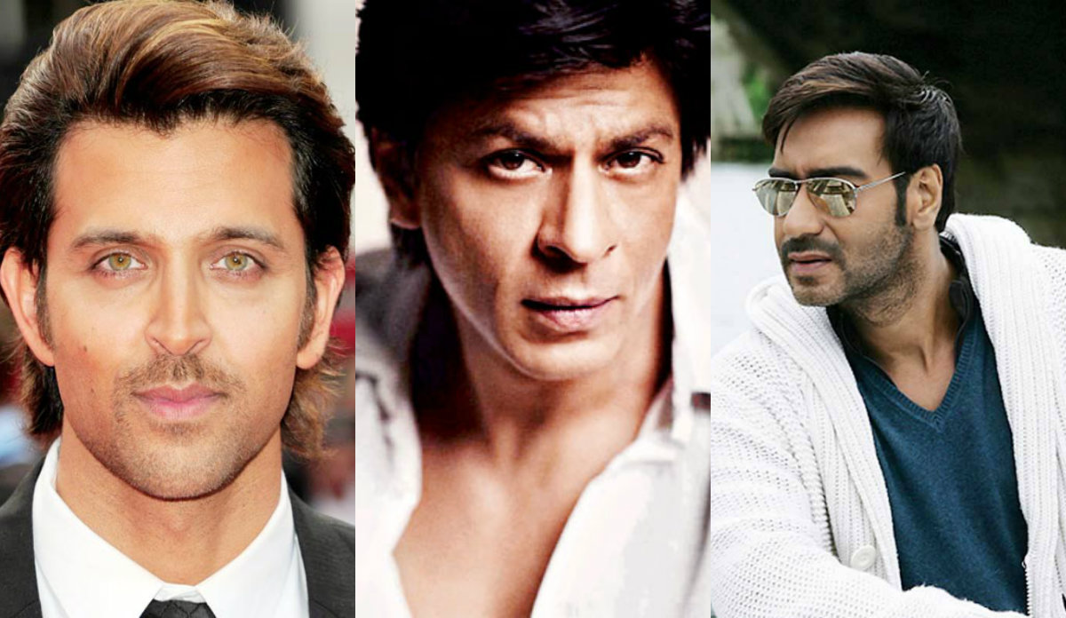Shah Rukh Khan - Ajay Devgn - Hrithik Roshan