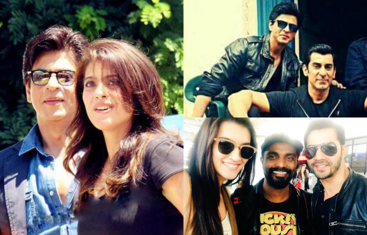 Latest exclusive pictures from Dilwale Sets
