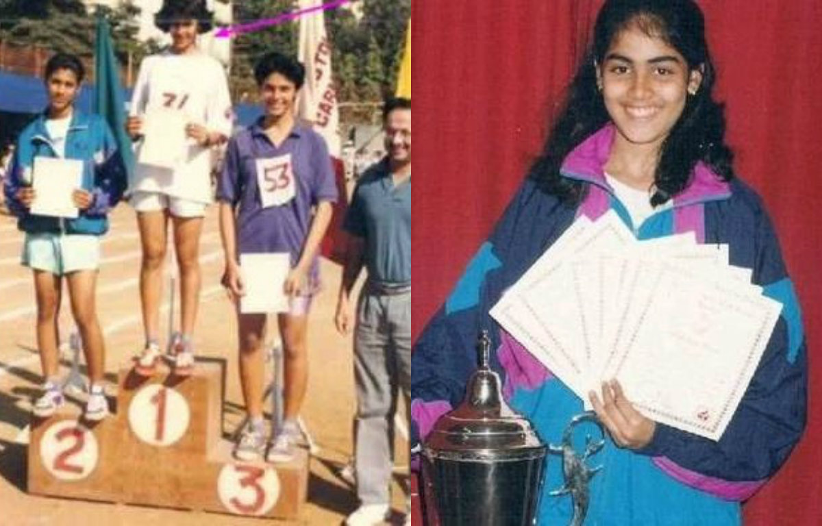 Genelia D'Souza childhood image