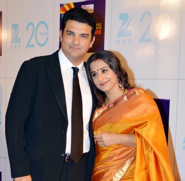 Siddharth Roy Kapur with Vidya Balan