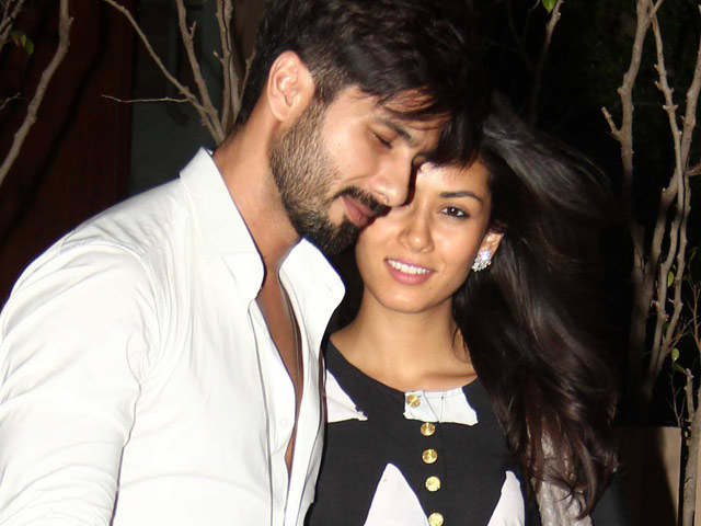 Shahid Kapoor -Mira Rajput