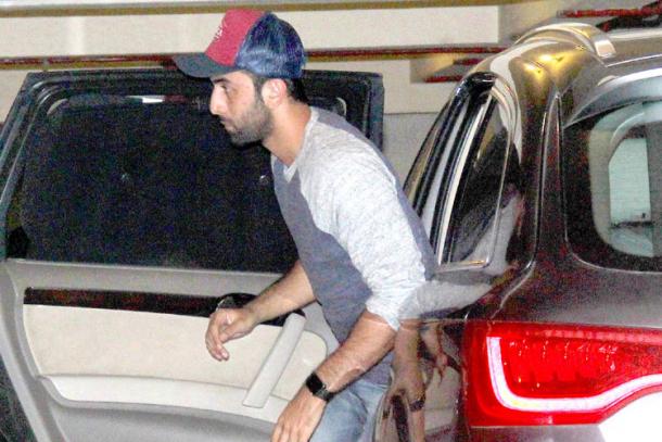 Ranbir Kapoor attends Kareena Kapoor's house party.