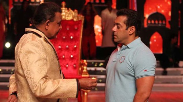 Salman Khan Mithun Chakraborty on Dance India Dance