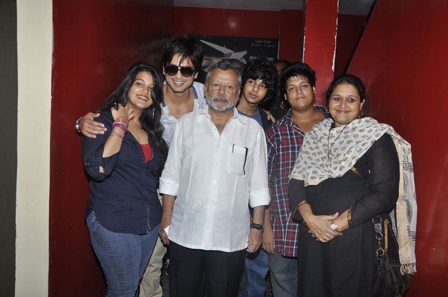 Shahid Kapoor and Supriya Pathak