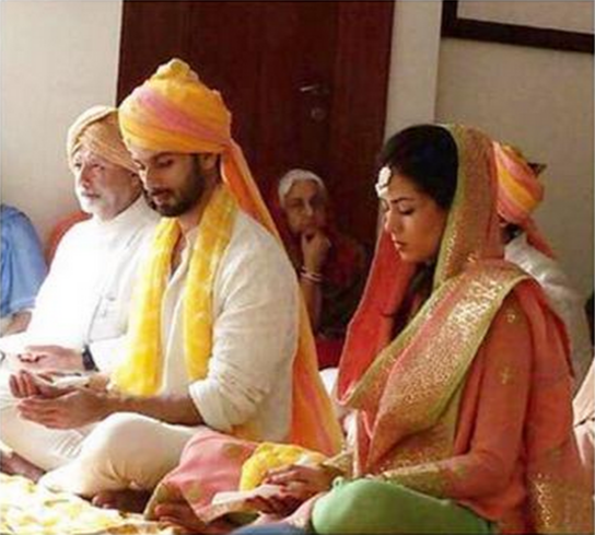 Shahid Kapoor - Mira Rajput