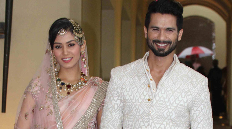 Shahid Kapoor Mira Rajput wedding