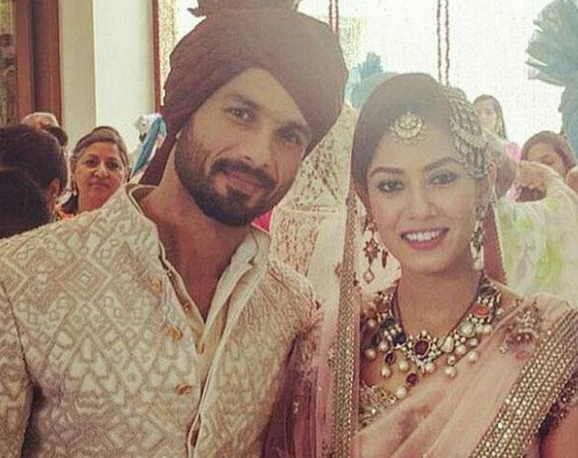Shahid Kapoor and Mira Rajput