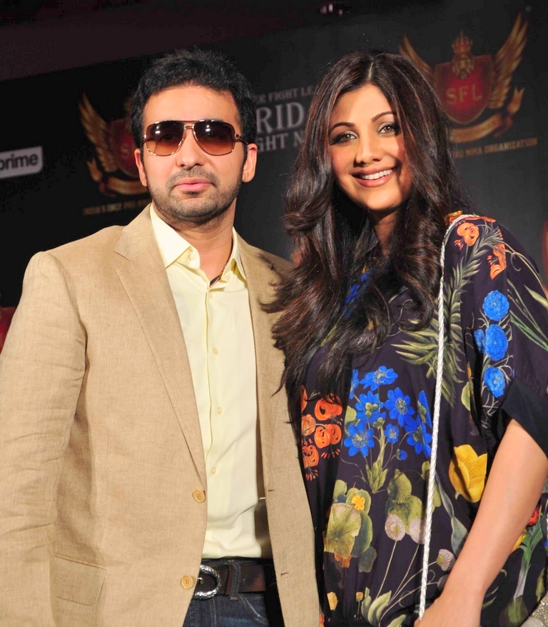 Raj Kundra and Shilpa Shetty