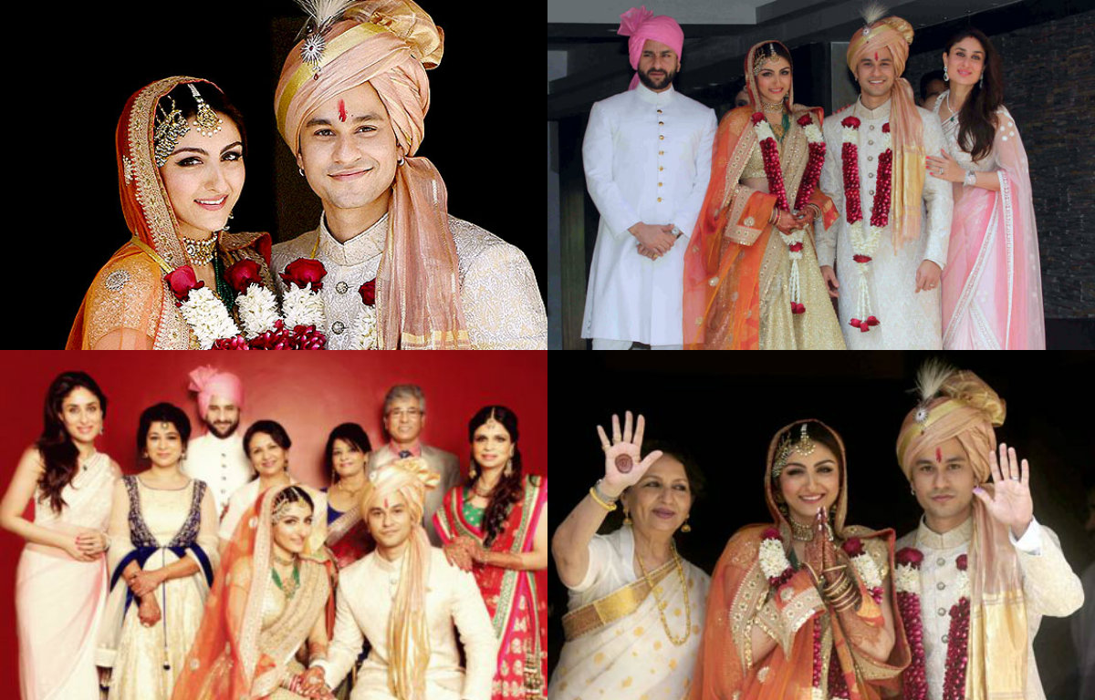 Bollywood celebrities stunning Wedding Day Pictures | Bollywood Bubble