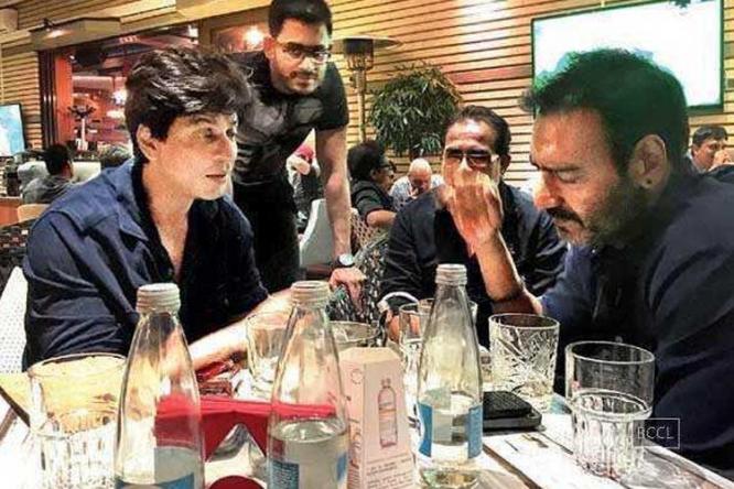 Ajay Devgn Shah Rukh Khan in Bulgaria