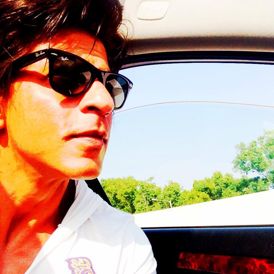 Shah Rukh Khan's candid selfies