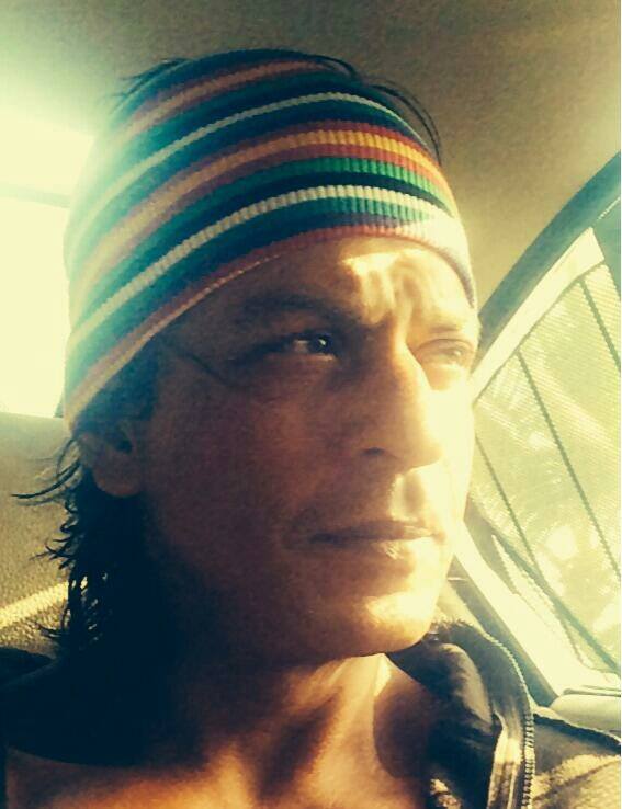 Shah Rukh Khan's candid selfies