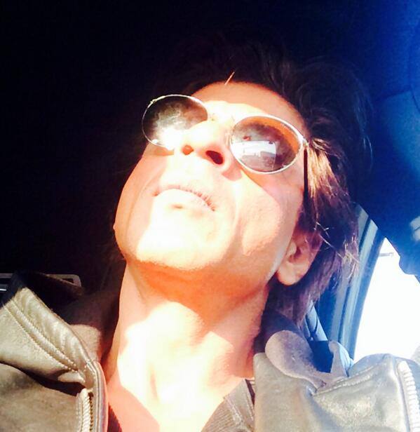 Shah Rukh Khan's candid selfies