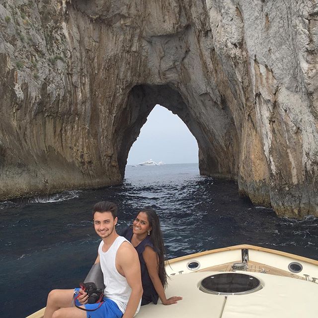 Arpita and Aayush holiday in Europe
