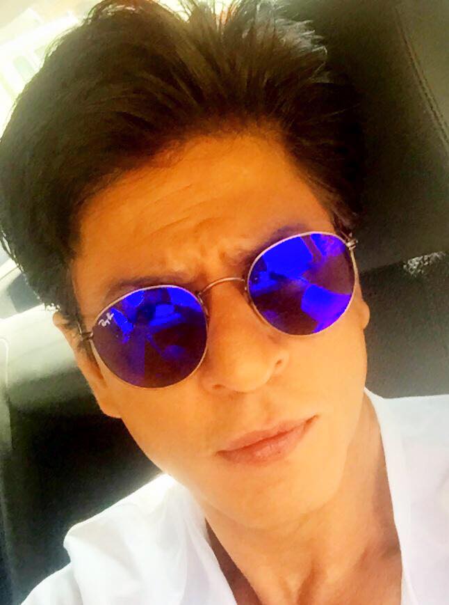 Shah Rukh Khan's candid selfies