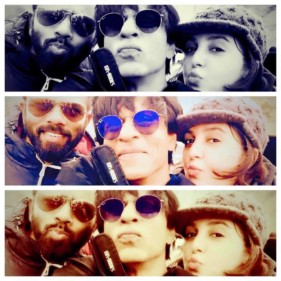 Shah Rukh Khan's candid selfies