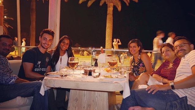 Arpita and Aayush holiday in Europe