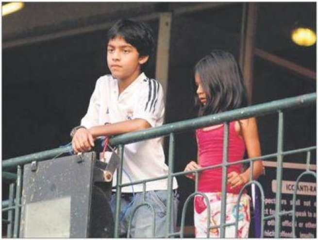 Aryan Khan with Suhana