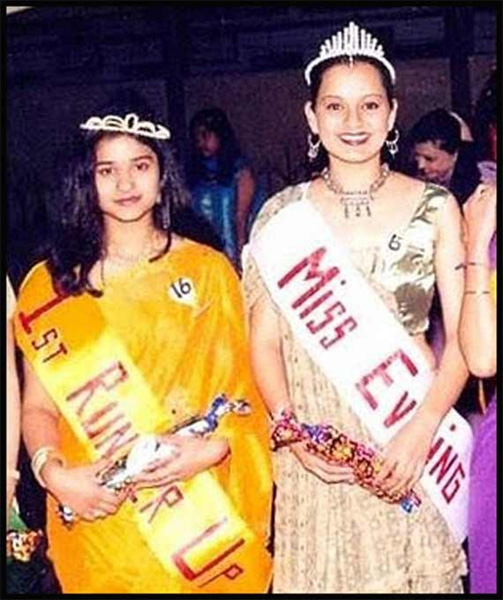 Kangana Ranaut college days