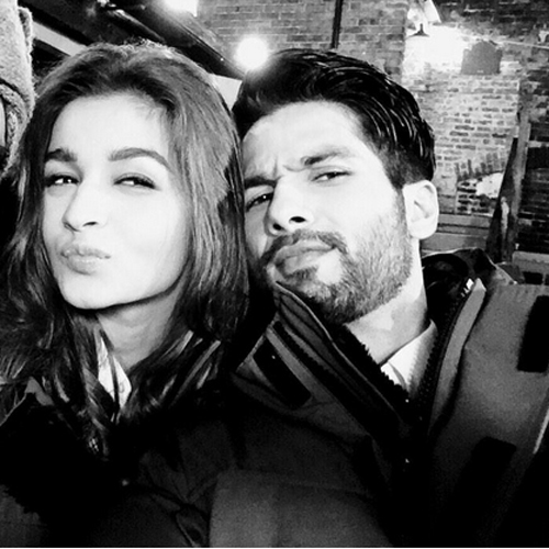 Shahid Kapoor and Alia Bhatt