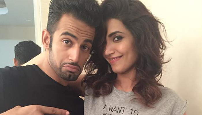 Adorable pictures of Upen Patel and Karishma Tanna.