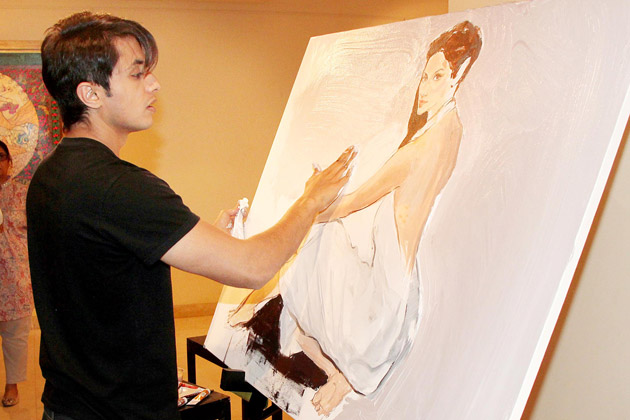 Ali Zafar - Painting
