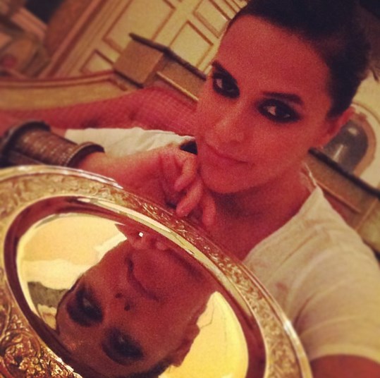 Neha Dhupia's adorable Instagram picture.