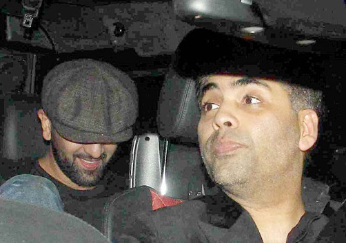 Ranbir Kapoor smiling