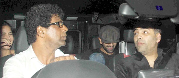 Karan Johar, Ranbir Kapoor & Katrina Kaif