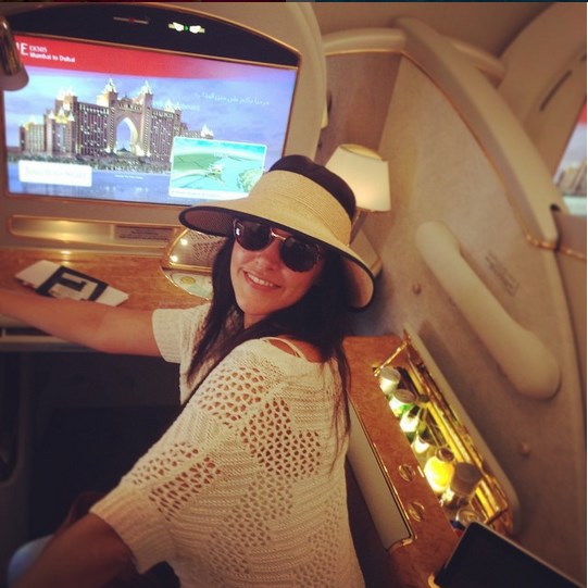 Neha Dhupia's adorable Instagram picture.