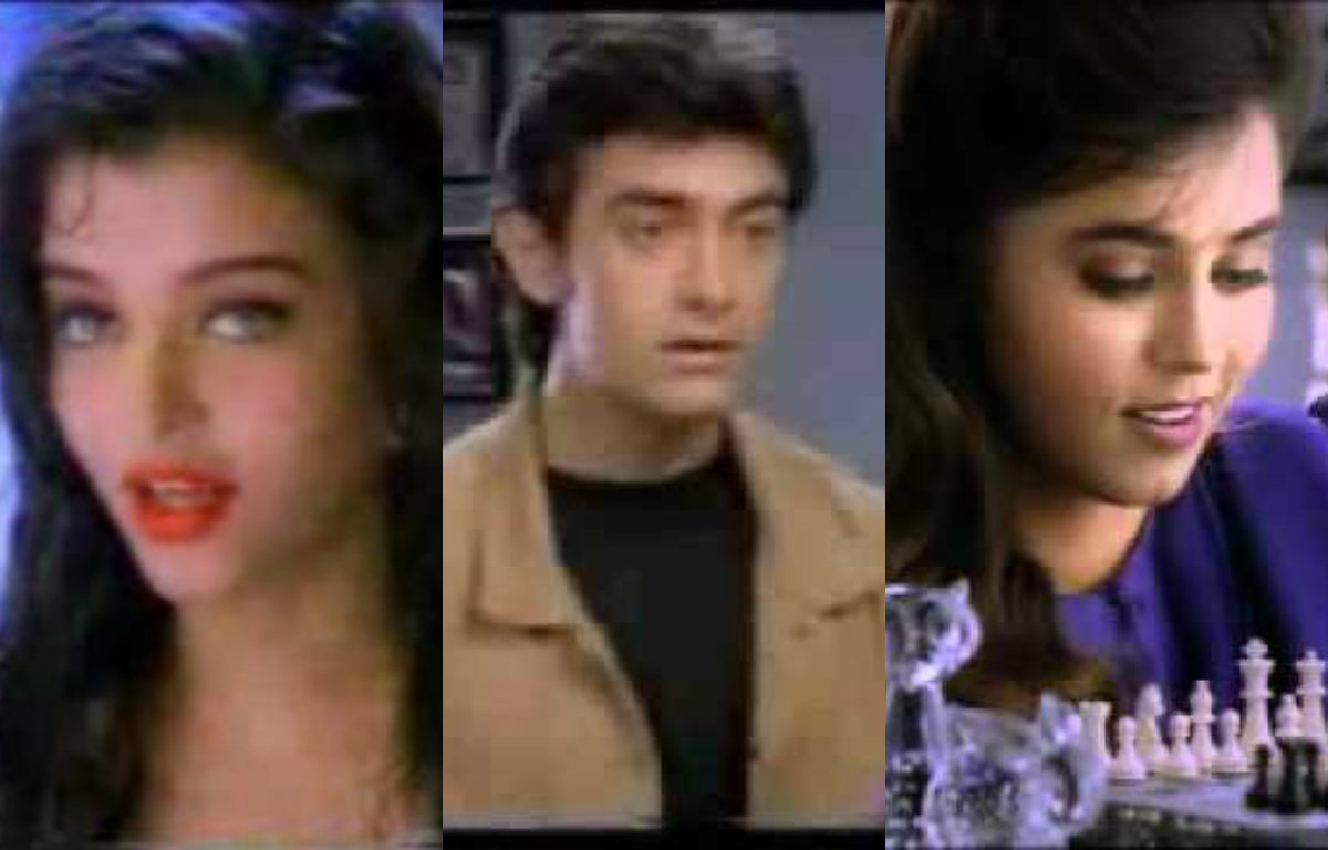 Aamir Khan in Pepsi Ad with Aishwarya Rai & Mahima Chaudhry