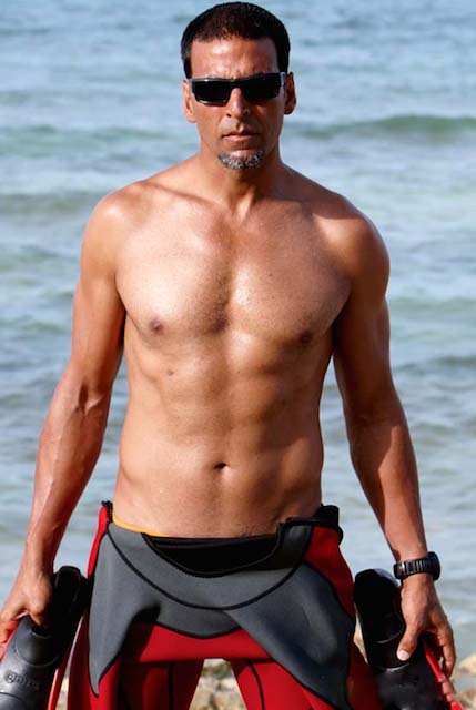 Akshay Kumar shirtless image
