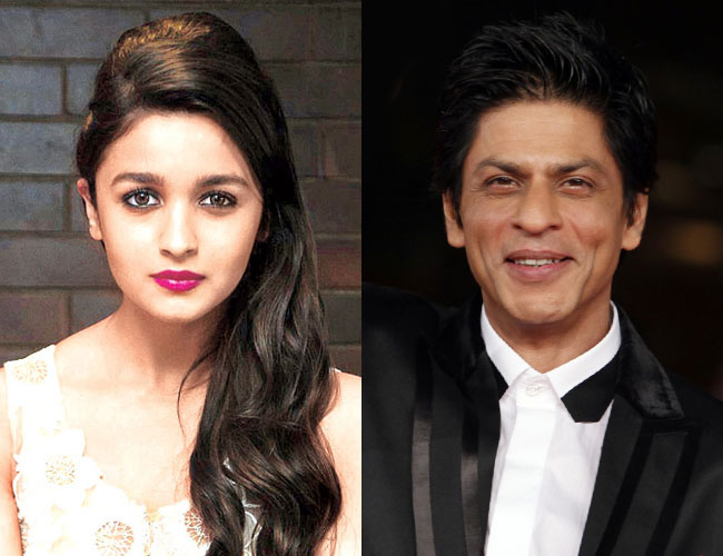Alia Bhatt and SRK