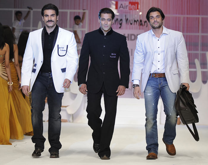 Arbaaz Khan, Sohail Khan and Salman Khan