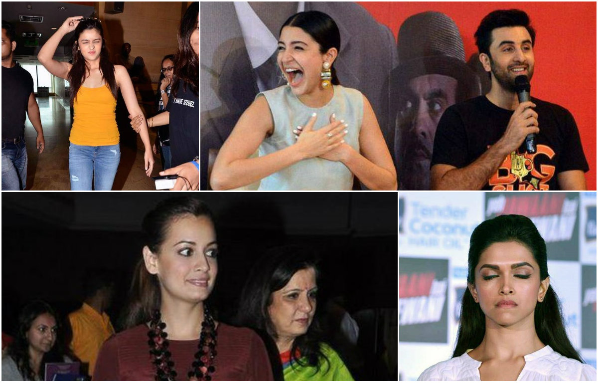 Bollywood celebrities caught off-guard!