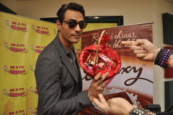 Arjun Rampal galaxy chocolates