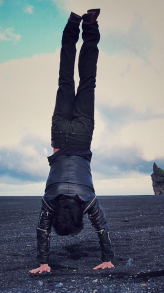 Shah Rukh Khan in Iceland