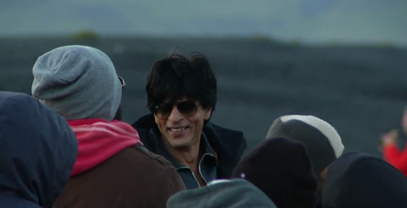 Shah Rukh Khan in Iceland
