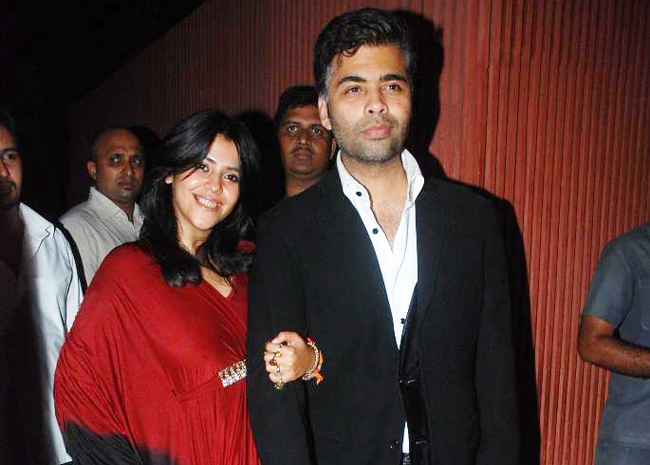 Ekta Kapoor and Karan Johar