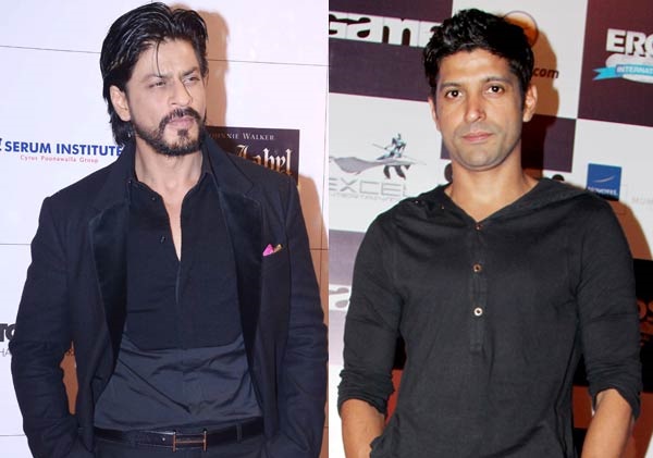 Farhan Akhtar and Shah Rukh Khan