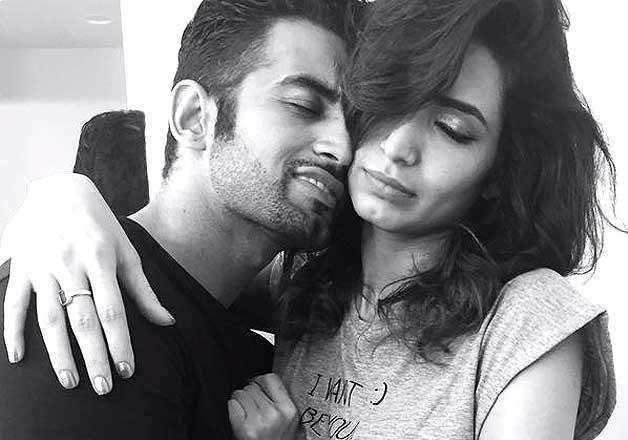 Adorable pictures of Upen Patel and Karishma Tanna.